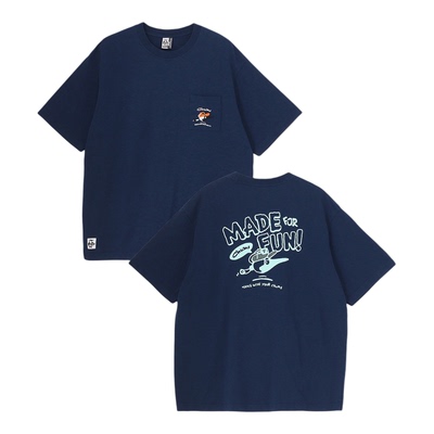 洽洽鸟户外休闲短袖T恤情侣款