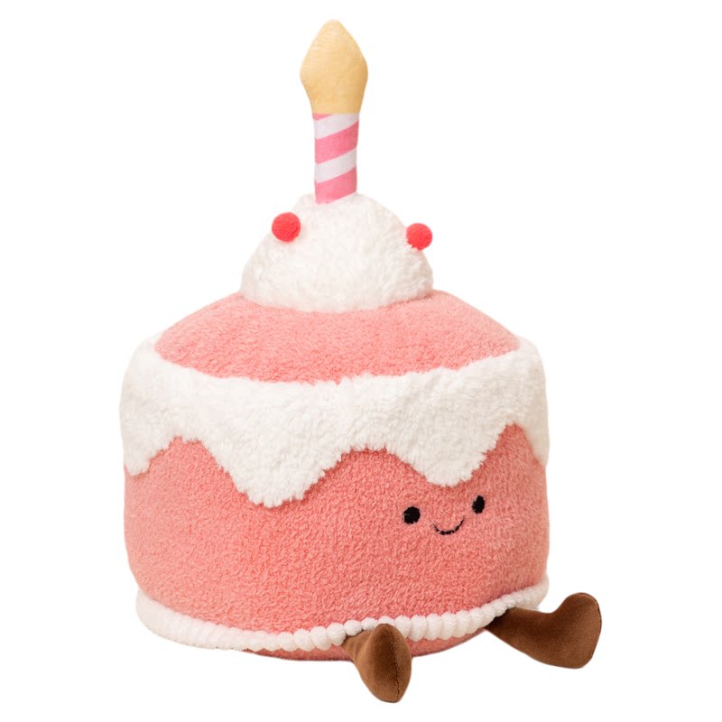 【官方正版】生日蛋糕玩偶抱枕