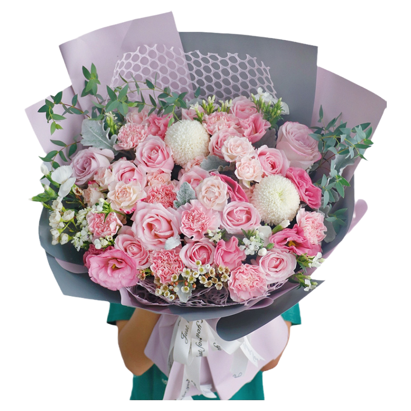 教师节送老师生日鲜花广州北京太原花店同城速递送女友花束