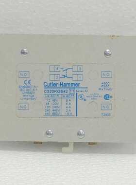 Cutler-Hammer C320KGS42 Ausiliaria Contatto 1NO-1NC Libertà