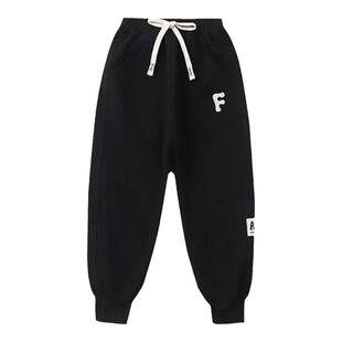 男童秋季裤子春秋装新款儿童运动裤中大童休闲长裤男孩外穿卫裤潮