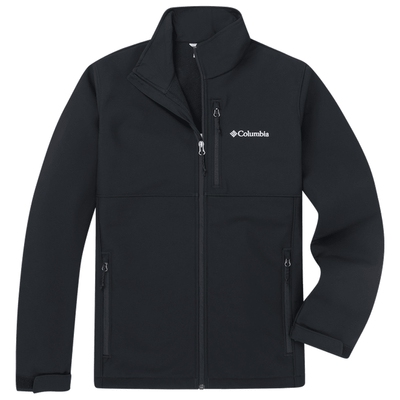 哥伦比亚男子拒水软壳衣外套