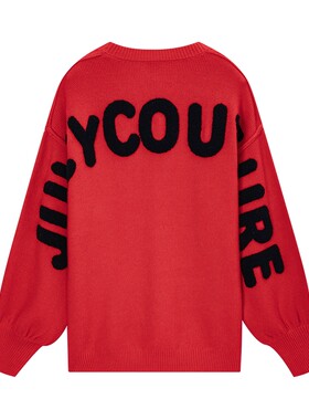 JuicyCouture橘滋圆领毛衣