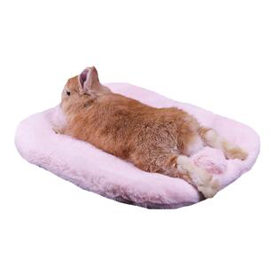 兔尾巴垫宠物兔子窝专用兔兔保暖垫子冬天睡觉豚鼠用品棉窝垫子