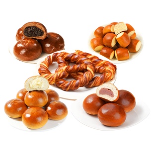 东方甄选碱水小球面包碱水结面包休闲年货零食小吃早餐速食品美食