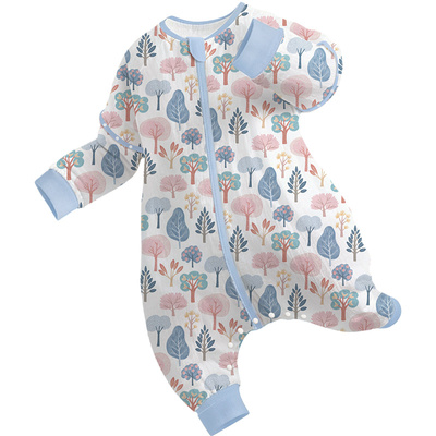 ibaby纱布春秋睡袋抑菌透气