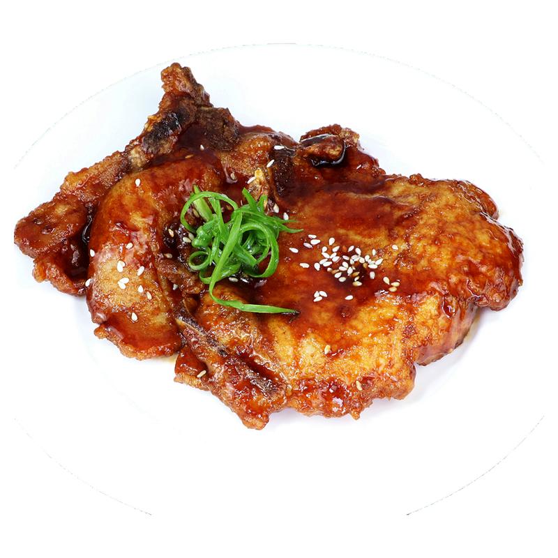 过油猪排80g*20片，半成品