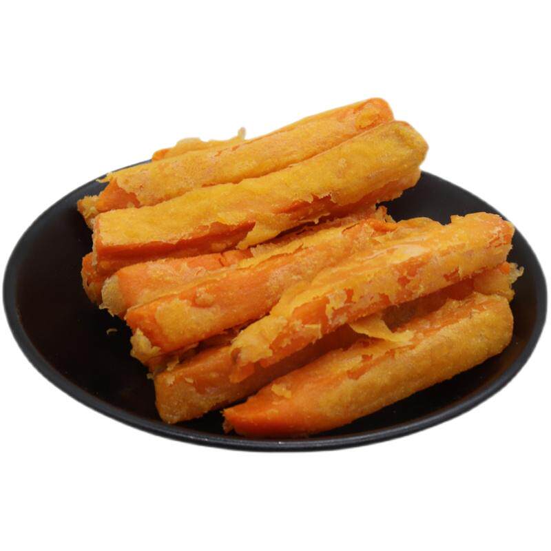 黄金甘梅地瓜条油炸半成品冷冻番薯条红薯条1kgx10包商用小吃零食