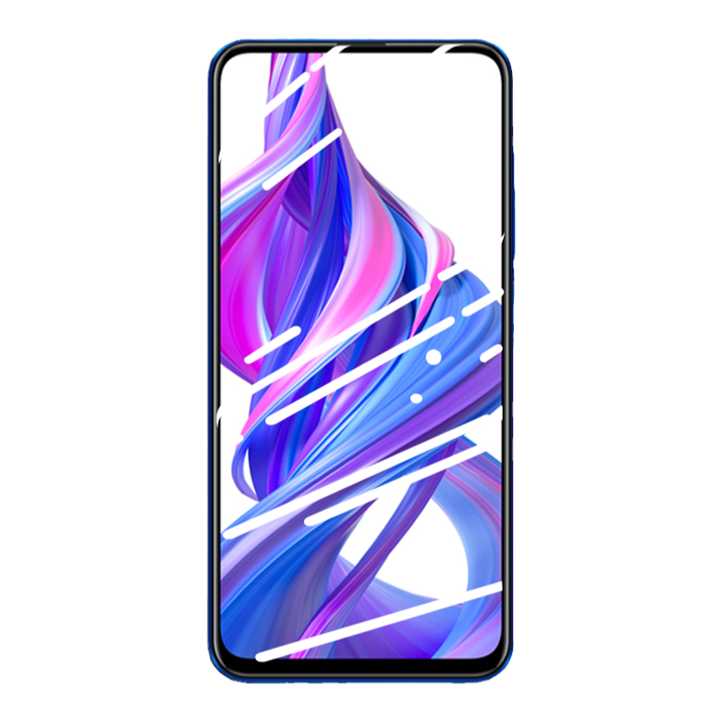 云曼丰适用华为荣耀9x钢化膜9xpro手机膜九x9全屏九叉屏保honor9xpor保护防蓝光pro防摔h0n0rⅹhlk一al00aloo