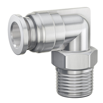 304不锈钢快插接头PL弯头