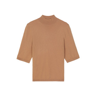 安莉芳秋冬高领长袖羊毛上衣女士外穿棉毛衫ED00330/中袖ED00339