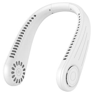 挂脖风扇便携式随身小型懒人挂脖子无叶静音大风力usb充电户外制冷空调降温神器办公室电风扇