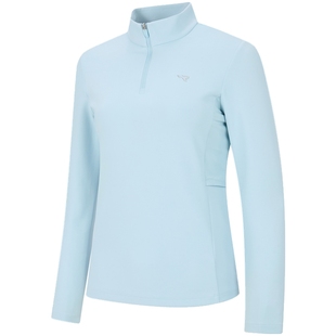 RAPIDO雳霹道春夏女士GOLF高尔夫立领长袖套头卫衣