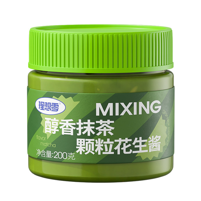 理想零抹茶花生酱吐司健康0添加