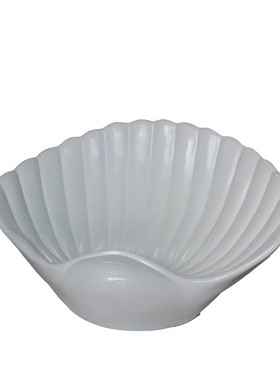 摄影道具玻璃钢大型扇贝座椅摆件