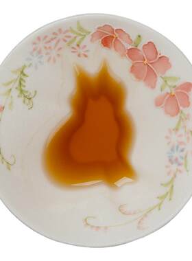 宏逐手绘藏猫杯茶壶套装