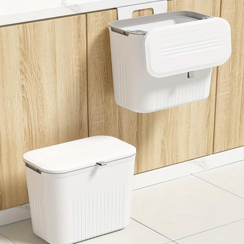 壁挂厨房垃圾桶带盖厕所挂厨桶余客厅橱柜纸篓卫生间收纳式