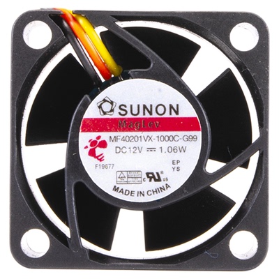 SUNON建准4CM 4020 MF40201VX-1000C-G99 12V 1.06W高速散热风扇