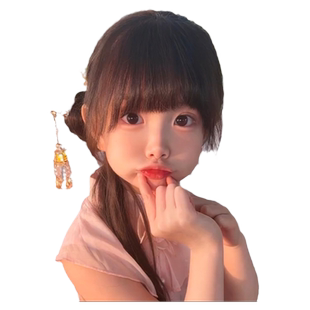 灯笼发光发簪古风女童汉服头饰儿童宫灯簪子后脑勺盘发钗春夏步摇