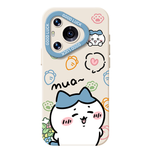 鲜花chiikawa适用华为pura80手机壳mate70pro硅胶nova14新款p60乌萨奇13小八50情侣40吉伊12卡哇30/11/15/9/8