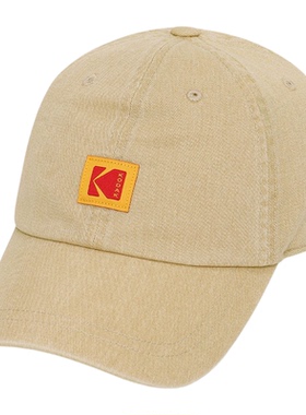 KODAK男方形LOGO可调节棒球帽