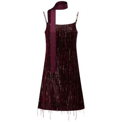 FF仿佛流苏千金风连衣裙