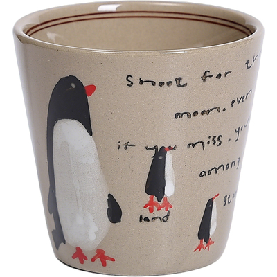 cookzone复古咖啡杯陶瓷小杯子