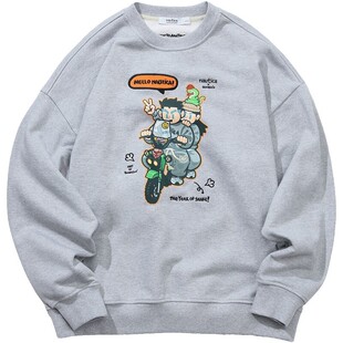nautica white sail【年度促销】日系中性秋冬款 半开襟卫衣外套