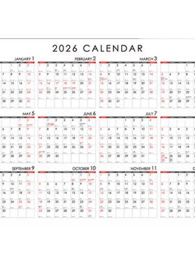 season2026年4K8K年历内地节假日
