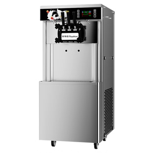 荣事达冰淇淋机商用小型摆摊专用甜筒冰淇淋脆皮蛋筒全自动雪糕机