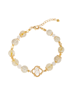 大英博物馆玉兔水晶手链手串女款母亲节礼物送闺蜜生日礼物女生