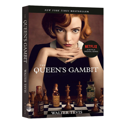 后翼弃兵 英文原版小说 The Queen's Gambit 女王的棋局 电影版小说 英文进口原版英语书籍