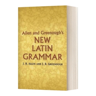 英文原版 Allen and Greenough's New Latin Grammar A&G拉丁语语法新编 英文版 进口英语原版书籍