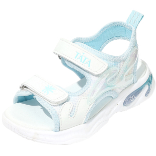 TATA他她童鞋夏季透气轻便凉鞋舒适软底防滑宝宝鞋小女孩运动鞋子