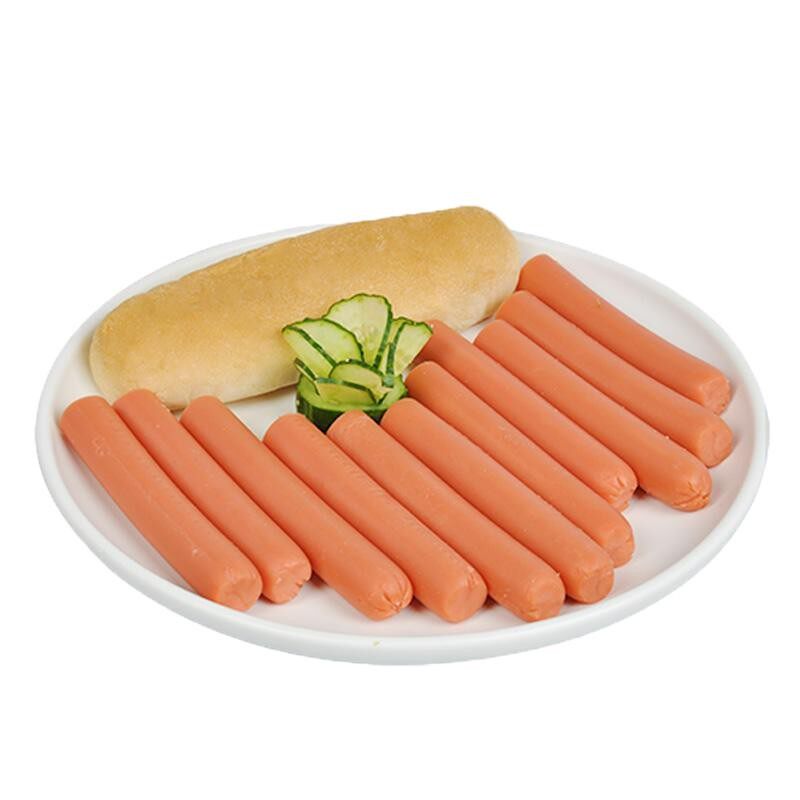 金锣好口福淀粉火腿面肠路边摊烤肠香煎烤烧烤食材油炸火山石热狗