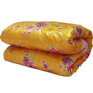 定制仿真丝丝绸绸缎被套棉被被里棉花内胆宿舍宾馆酒店家用被套