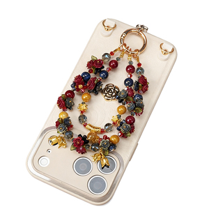 【晚晚原创】高级感挂腕手机链钥匙扣手机壳挂链仙女手工串珠挂件
