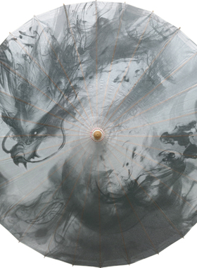泸州油纸伞装饰吊顶拍照摄影汉服走秀陈情令纯手工防雨防晒水墨龙