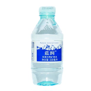 蓝涧矿泉水(Naural Mineral Water)330mlx24瓶整箱