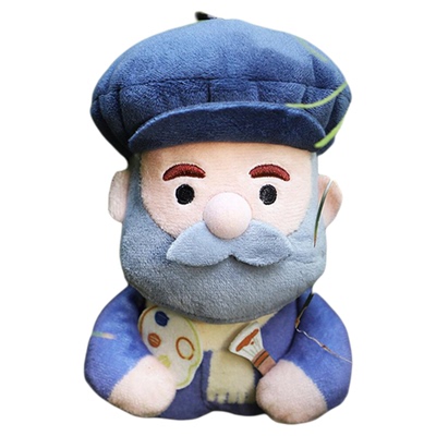 苏州博物馆文创周边莫奈公仔