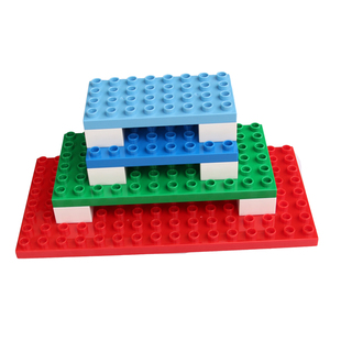 国产积木地板大颗粒双面底板通用益智智力玩具楼层地板底盘零配件