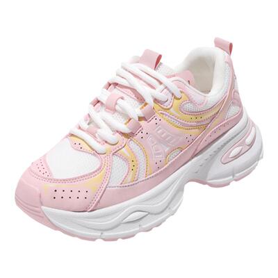 大嘴猴厚底增高老爹鞋女