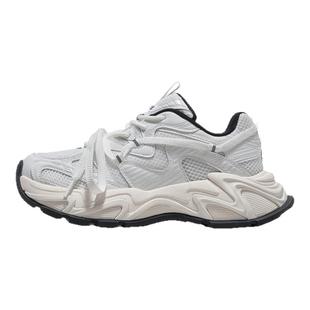 骆驼星系户外休闲鞋男款2025新款厚底显高百搭黑色时尚老爹鞋男鞋