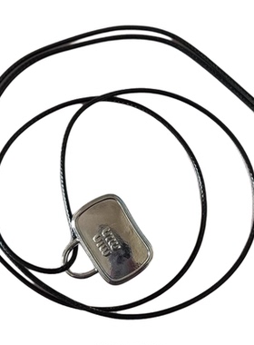 银色手提包吊坠项链女2026新款