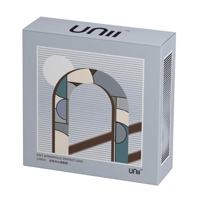 博士伦美瞳半年抛1片甜酷风近视隐形眼镜混血彩瞳Unii大小直径