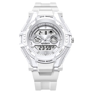 正港ZGOxHelloKitty手表女款学生初高中青少年儿童防水运动电子表