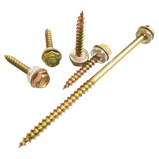 六角头木钻钻尾丝自攻螺丝燕尾螺丝彩钢瓦钻尾钉自攻自钻钻尾丝钉