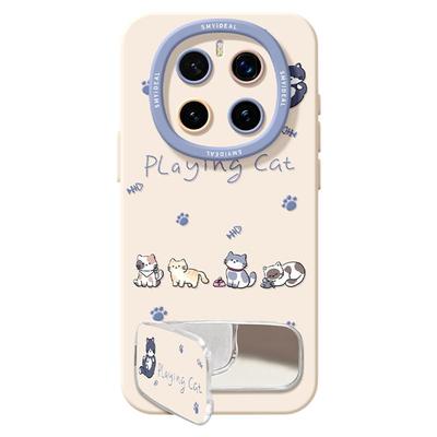 适用荣耀magic8手机壳女款magic7pro保护套新款honor全包防摔magic6至臻版硅胶高级猫咪5por好看可爱华为软壳