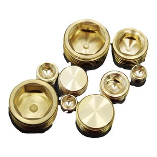 闷头塑胶模具用铜水堵头铜止付螺丝铜喉塞PT1/8 1/4 3/8 1/2 3/4