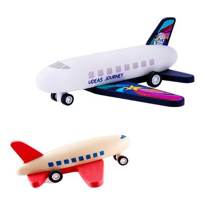 回力小飞机木质udeas玩具模型